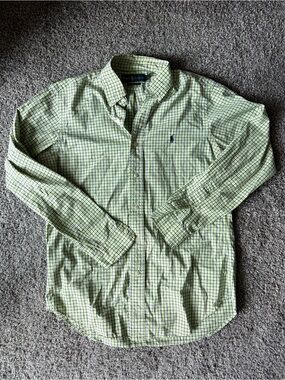 Classic Fit Ralph Lauren long sleeve plaid button up